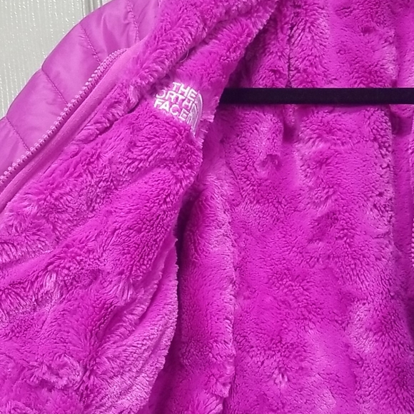 Girls North Face Reversible Coat - Picture 2 of 3